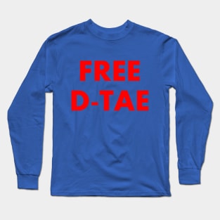 Free D-Tae Long Sleeve T-Shirt